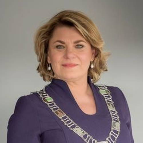 Portretfoto van burgemeester Druten